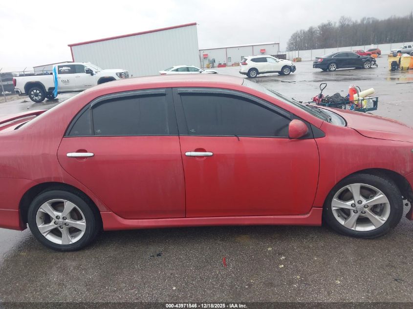 2012 Toyota Corolla S VIN: 5YFBU4EEXCP003460 Lot: 43971546