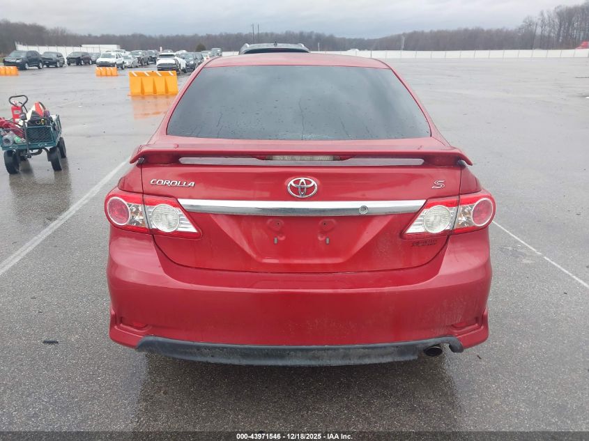2012 Toyota Corolla S VIN: 5YFBU4EEXCP003460 Lot: 43971546
