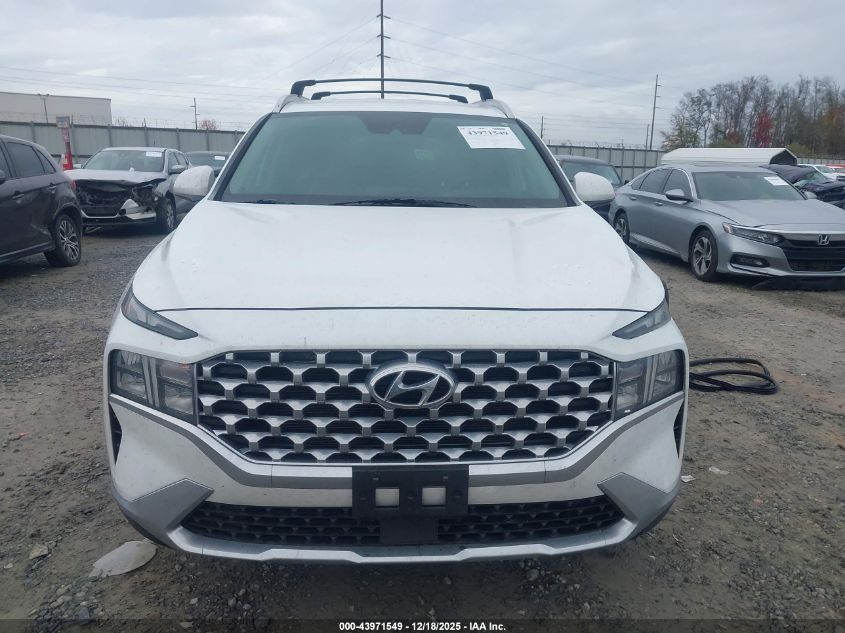 2022 Hyundai Santa Fe Sel VIN: 5NMS2DAJ8NH396154 Lot: 43971549