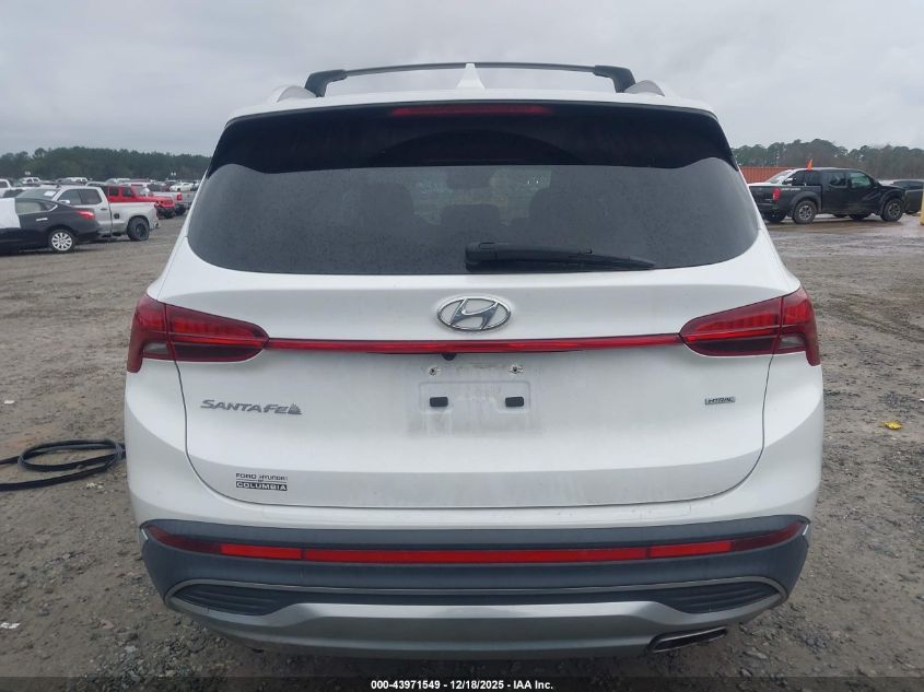 2022 Hyundai Santa Fe Sel VIN: 5NMS2DAJ8NH396154 Lot: 43971549