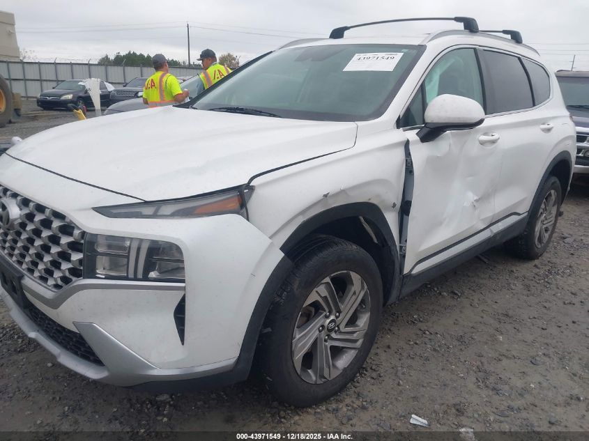 2022 Hyundai Santa Fe Sel VIN: 5NMS2DAJ8NH396154 Lot: 43971549