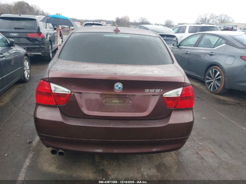 2006 BMW 325I VIN: WBAVB13586PT17230 Lot: 43971555