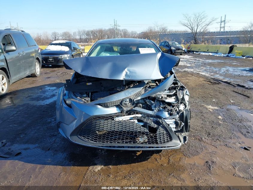 2022 Toyota Corolla Le VIN: JTDEPMAE6N3003753 Lot: 43971562