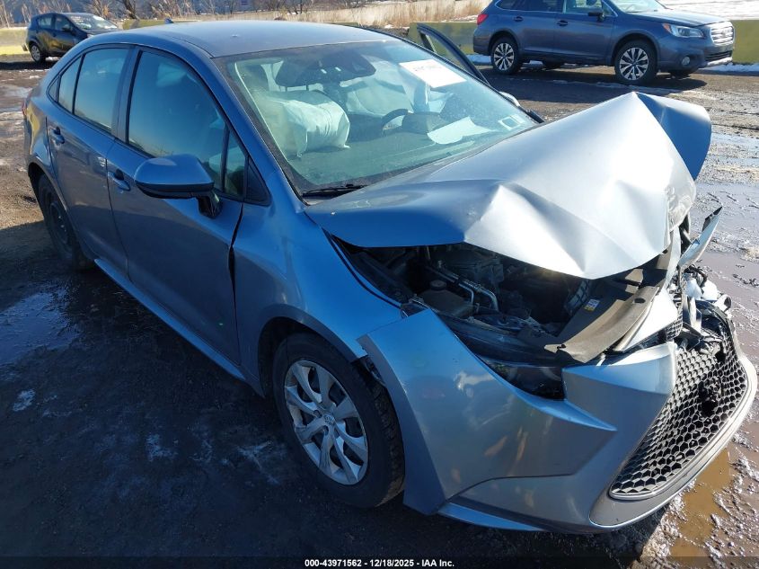 2022 Toyota Corolla Le VIN: JTDEPMAE6N3003753 Lot: 43971562