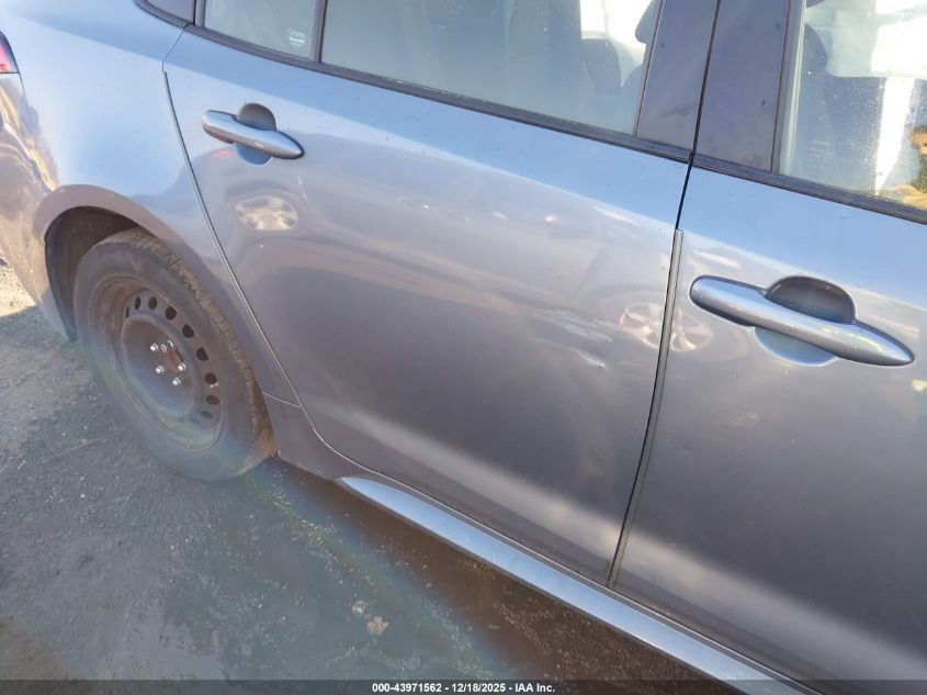 2022 Toyota Corolla Le VIN: JTDEPMAE6N3003753 Lot: 43971562