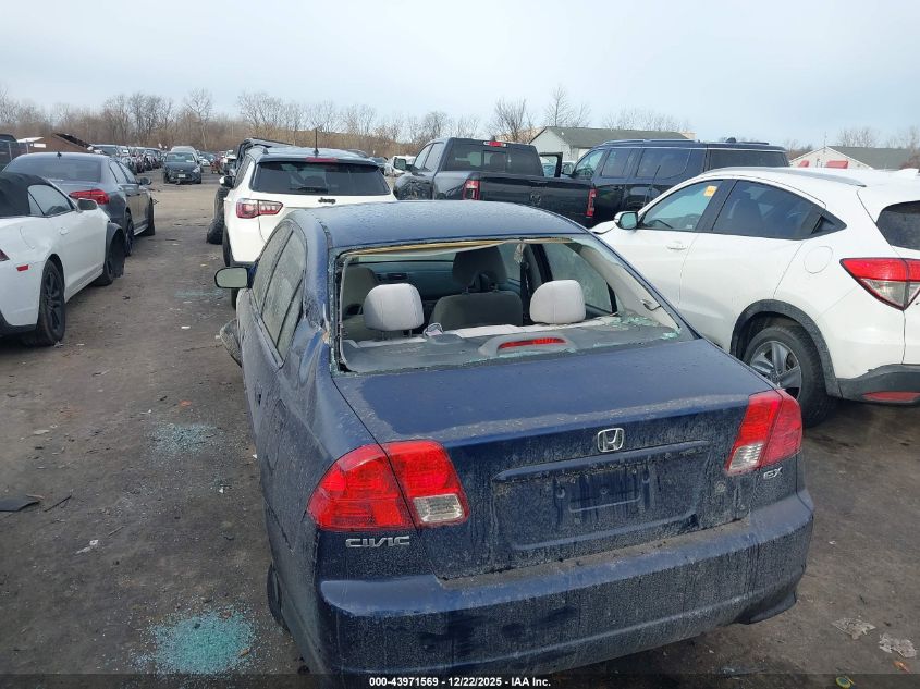 2004 Honda Civic Ex VIN: 1HGES26704L018214 Lot: 43971569