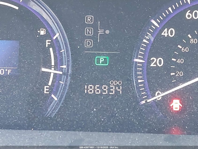 2010 Lexus Hs 250H VIN: JTHBB1BA9A2004969 Lot: 43971601