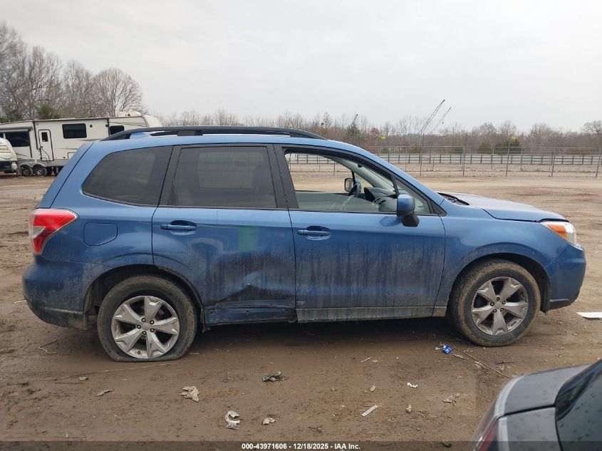 2016 Subaru Forester 2.5I Premium VIN: JF2SJADC4GH449730 Lot: 43971606