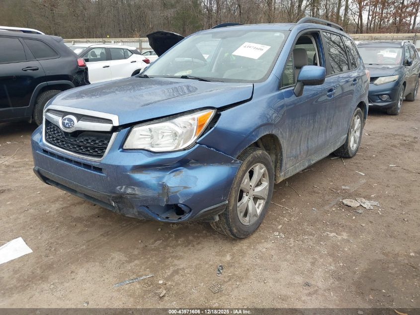 2016 Subaru Forester 2.5I Premium VIN: JF2SJADC4GH449730 Lot: 43971606