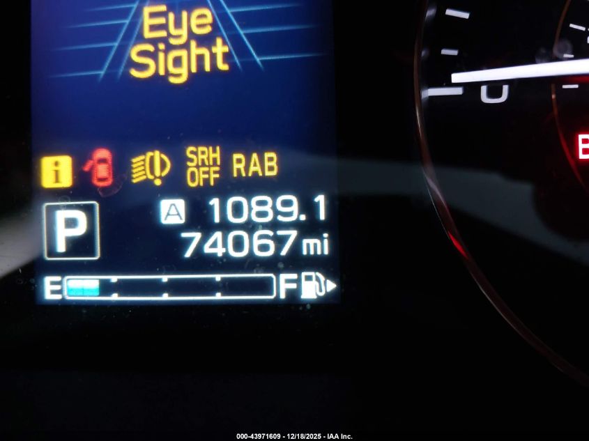 2019 Subaru Crosstrek 2.0I Limited VIN: JF2GTAMC3K8221159 Lot: 43971609