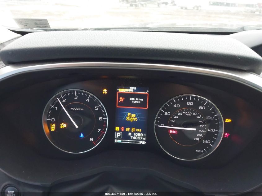 2019 Subaru Crosstrek 2.0I Limited VIN: JF2GTAMC3K8221159 Lot: 43971609