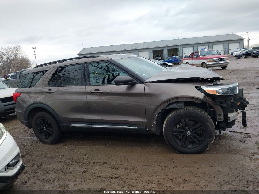 2021 Ford Explorer Xlt VIN: 1FMSK8DH7MGB64579 Lot: 43971633