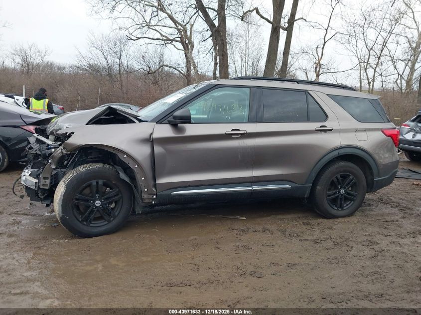 2021 Ford Explorer Xlt VIN: 1FMSK8DH7MGB64579 Lot: 43971633