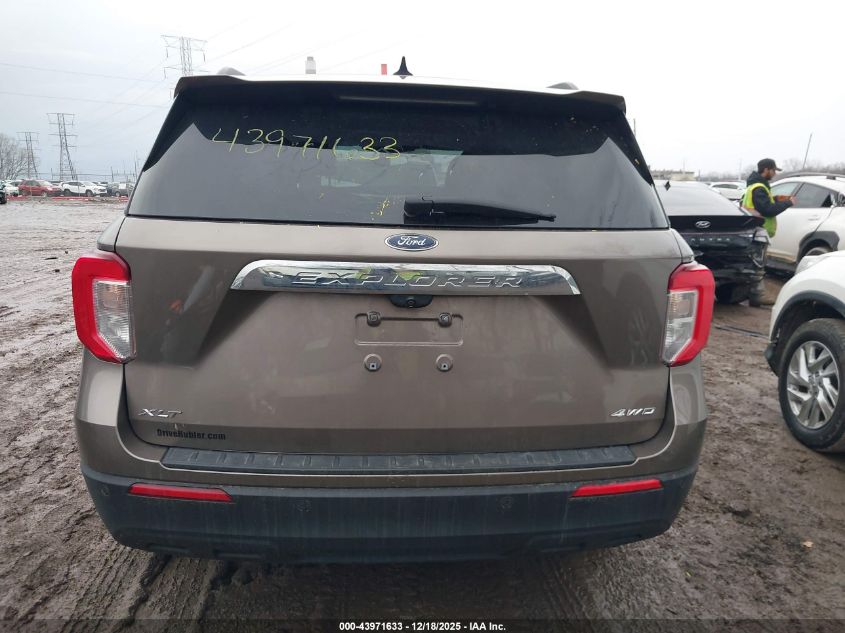 2021 Ford Explorer Xlt VIN: 1FMSK8DH7MGB64579 Lot: 43971633