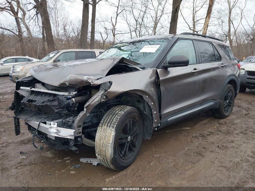 2021 Ford Explorer Xlt VIN: 1FMSK8DH7MGB64579 Lot: 43971633