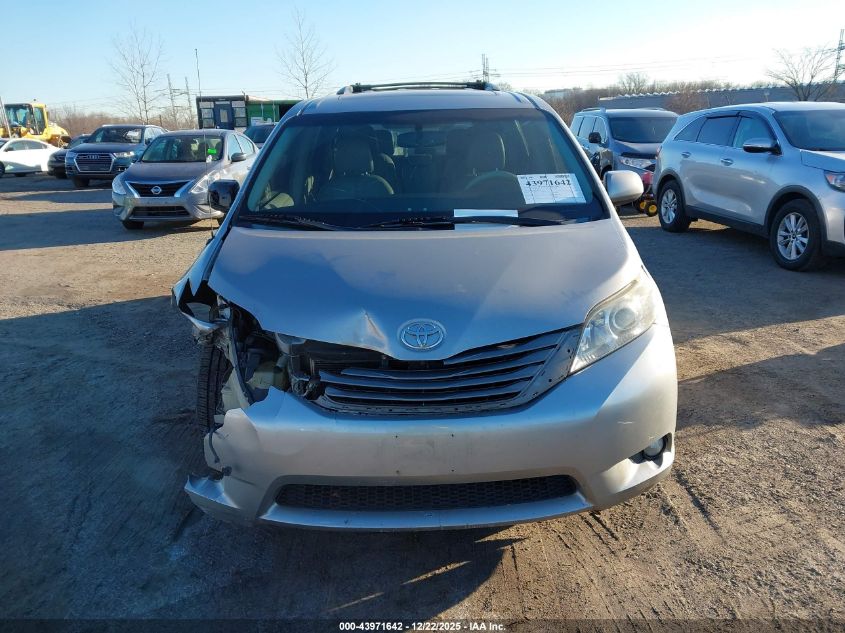 2014 Toyota Sienna Xle V6 8 Passenger VIN: 5TDYK3DC3ES437661 Lot: 43971642