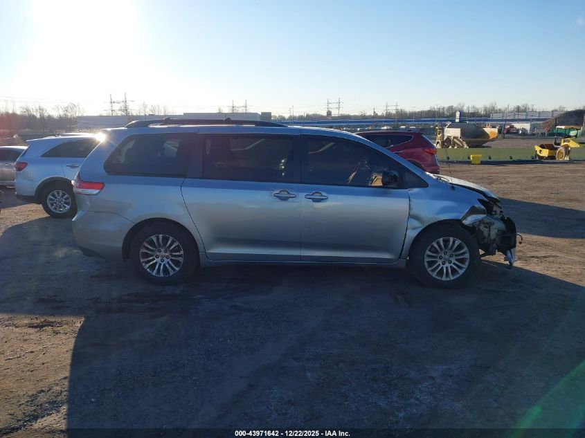 2014 Toyota Sienna Xle V6 8 Passenger VIN: 5TDYK3DC3ES437661 Lot: 43971642
