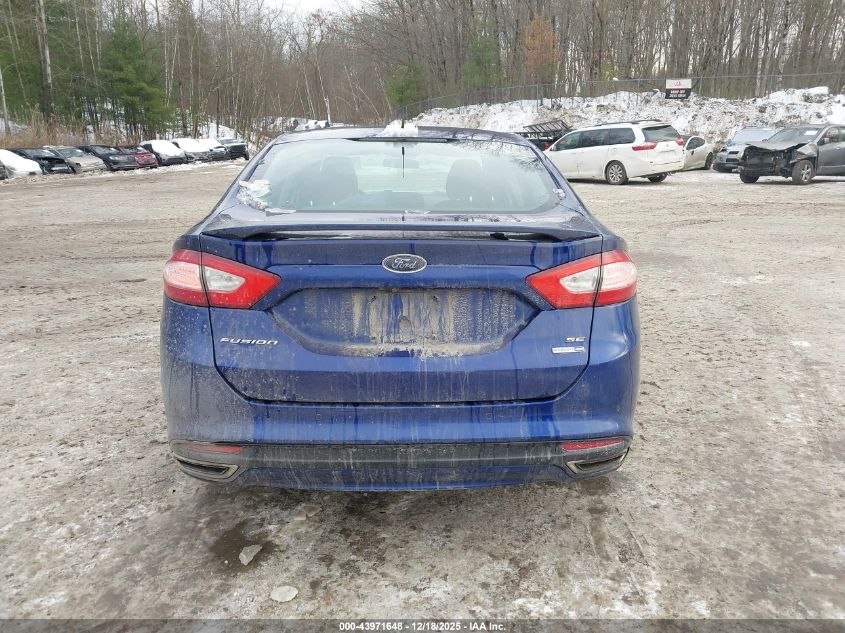 2016 Ford Fusion Se VIN: 3FA6P0T96GR271676 Lot: 43971648