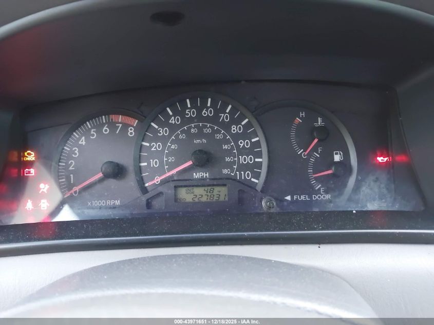 2005 Toyota Corolla Ce VIN: 2T1BR32E25C403998 Lot: 43971651