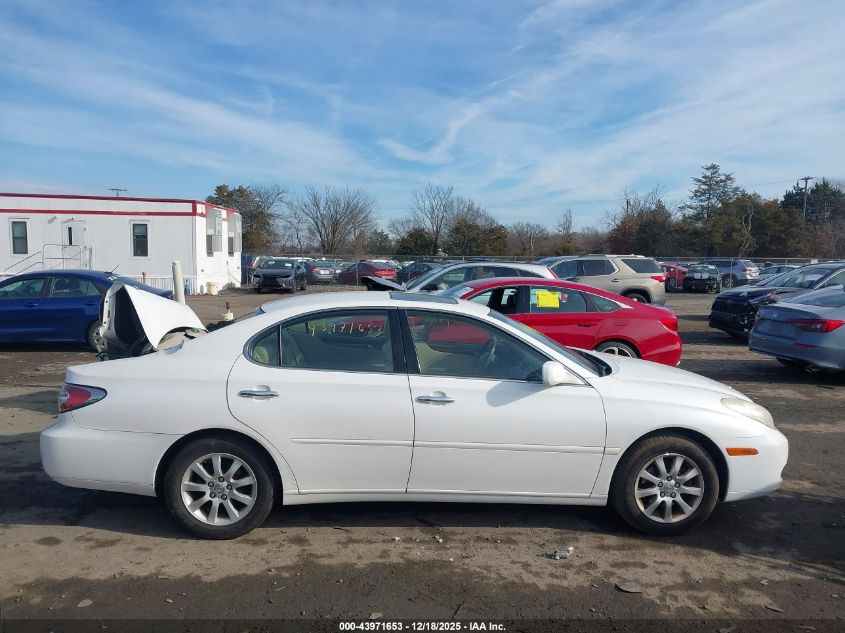 2003 Lexus Es 300 VIN: JTHBF30G130144956 Lot: 43971653