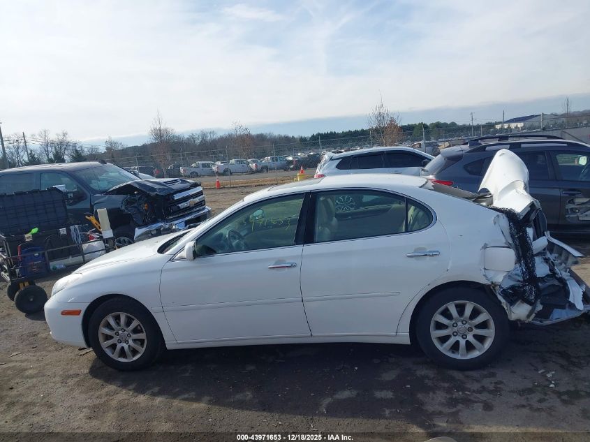 2003 Lexus Es 300 VIN: JTHBF30G130144956 Lot: 43971653