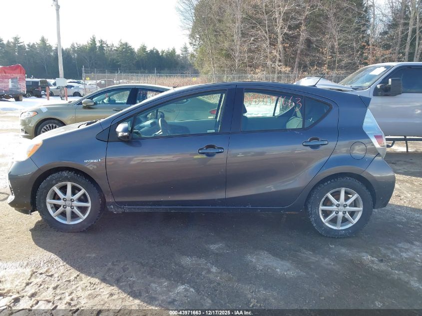 2012 Toyota Prius C Three VIN: JTDKDTB34C1518732 Lot: 43971663