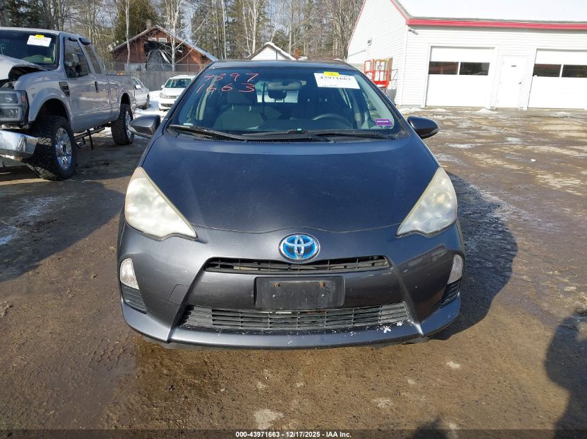 2012 Toyota Prius C Three VIN: JTDKDTB34C1518732 Lot: 43971663