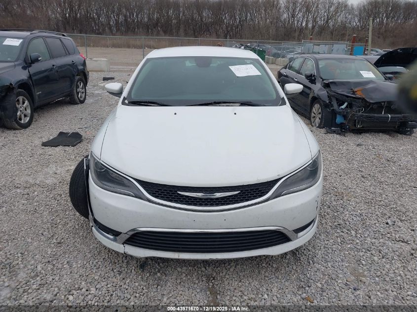 2015 Chrysler 200 Limited VIN: 1C3CCCABXFN649102 Lot: 43971670