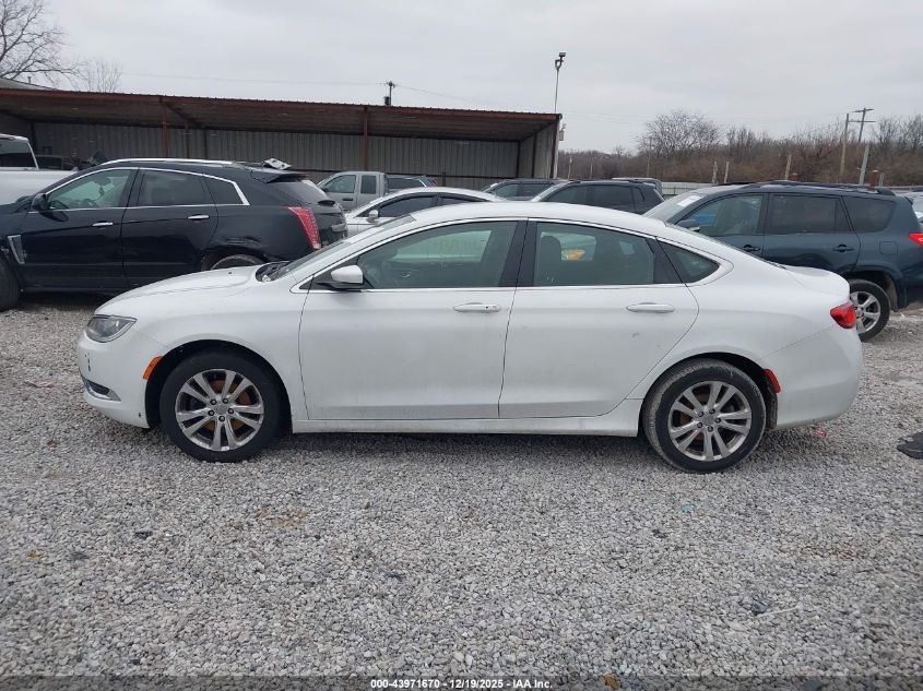 2015 Chrysler 200 Limited VIN: 1C3CCCABXFN649102 Lot: 43971670