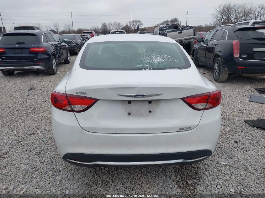 2015 Chrysler 200 Limited VIN: 1C3CCCABXFN649102 Lot: 43971670