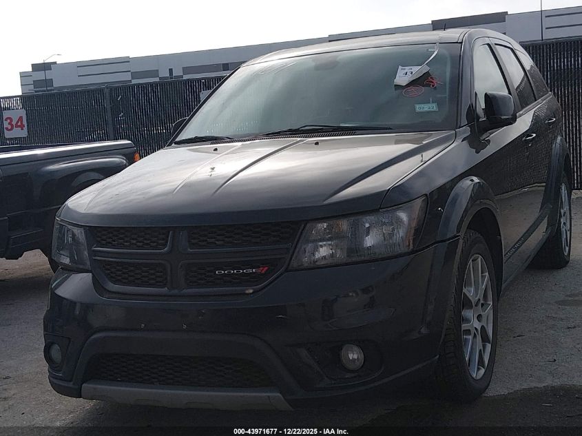 2018 Dodge Journey Gt VIN: 3C4PDCEG7JT380985 Lot: 43971677