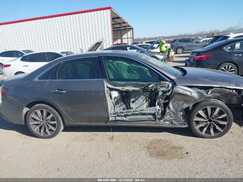 2020 Audi A4 Premium 40 Tfsi Front-Wheel Drive S Tronic VIN: WAUGMAF48LA056721 Lot: 43971686