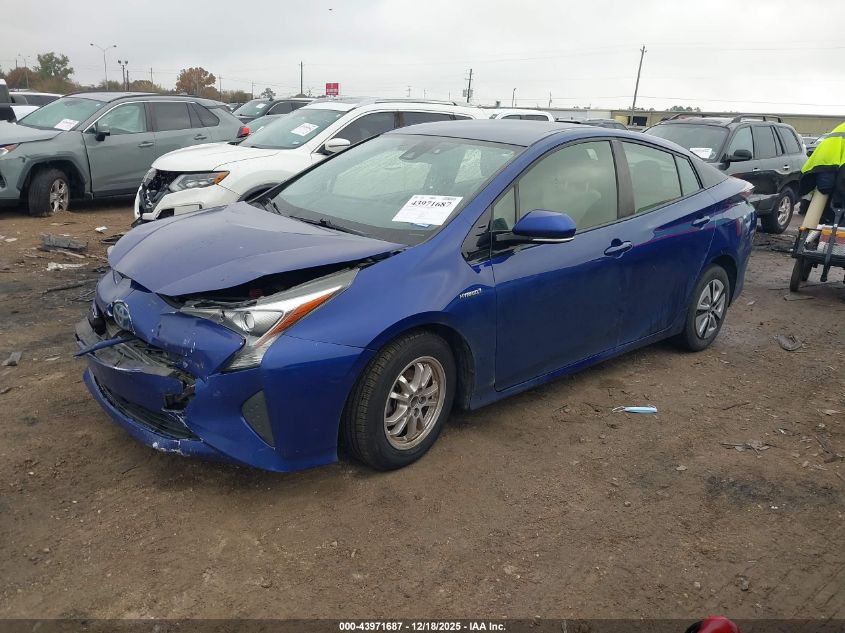 2018 Toyota Prius Two VIN: JTDKBRFU4J3070439 Lot: 43971687