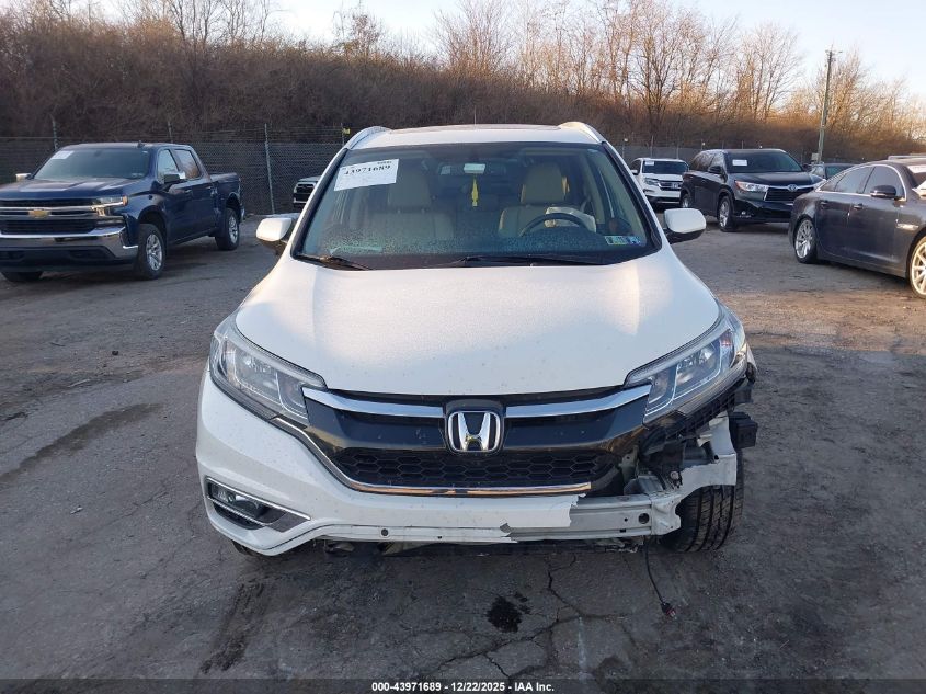 2016 Honda Cr-V Ex-L VIN: 5J6RM4H75GL015004 Lot: 43971689