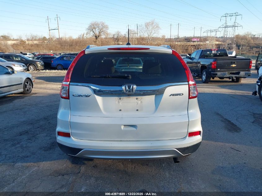 2016 Honda Cr-V Ex-L VIN: 5J6RM4H75GL015004 Lot: 43971689