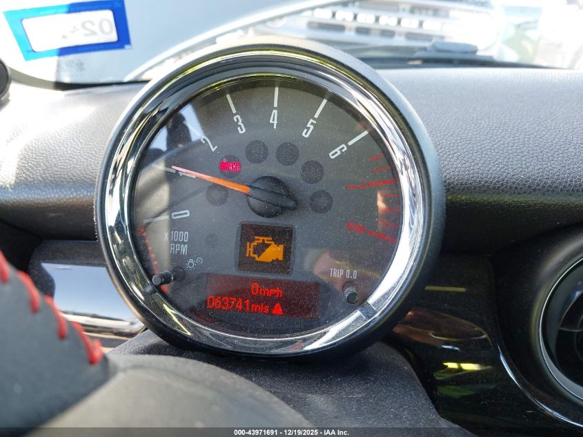 2013 Mini Hardtop John Cooper Works VIN: WMWSU9C57DT722043 Lot: 43971691