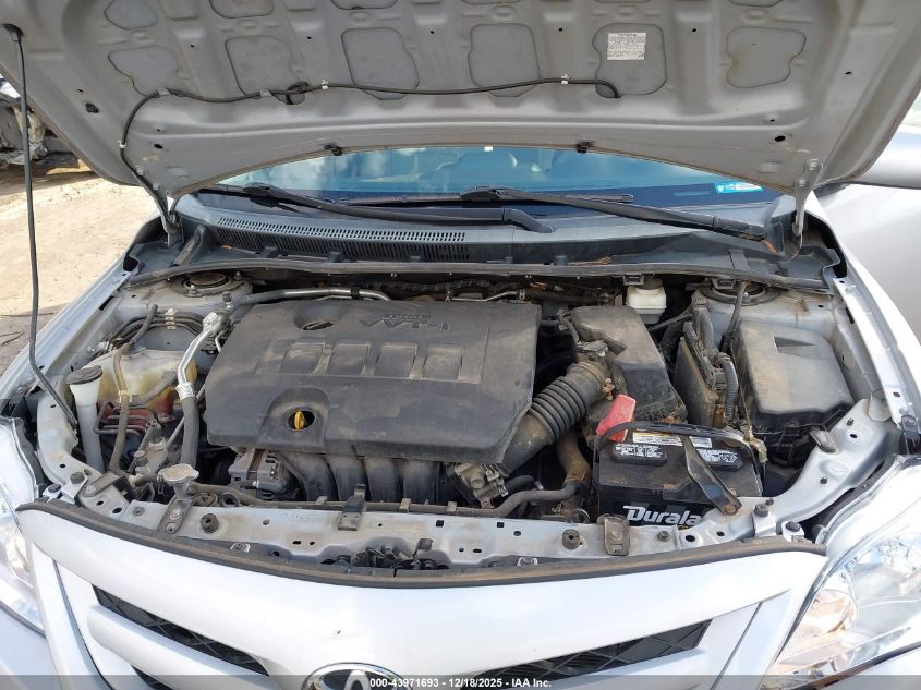 2012 Toyota Corolla Le VIN: 2T1BU4EE8CC805070 Lot: 43971693