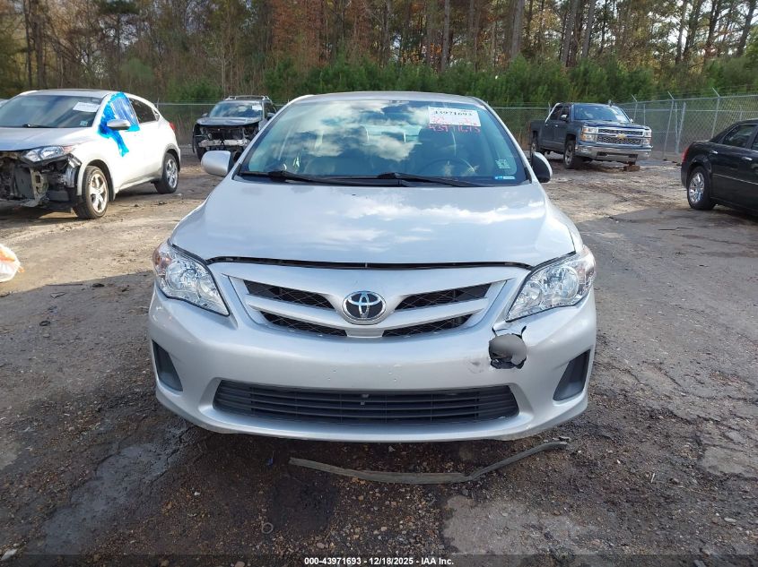 2012 Toyota Corolla Le VIN: 2T1BU4EE8CC805070 Lot: 43971693