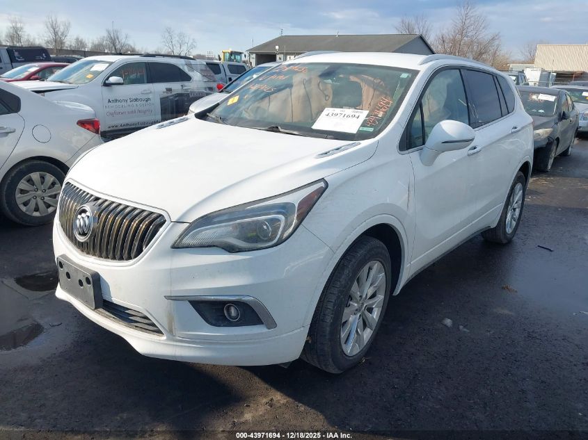 2017 Buick Envision Essence VIN: LRBFXBSA5HD203329 Lot: 43971694