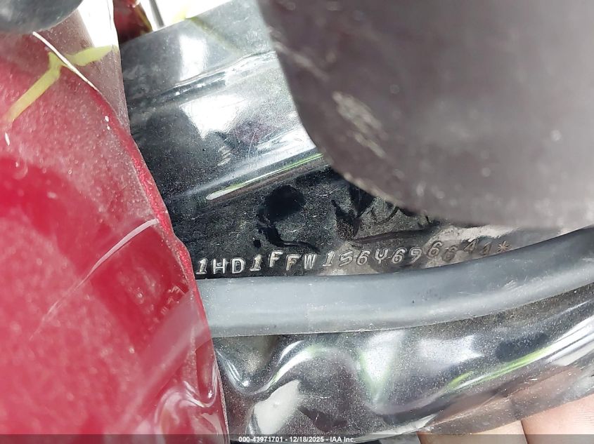 2006 Harley-Davidson Flhtci VIN: 1HD1FFW156Y696644 Lot: 43971701