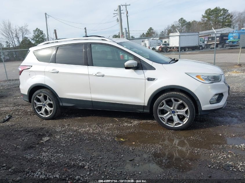 2017 Ford Escape Titanium VIN: 1FMCU9JD2HUA73815 Lot: 43971714