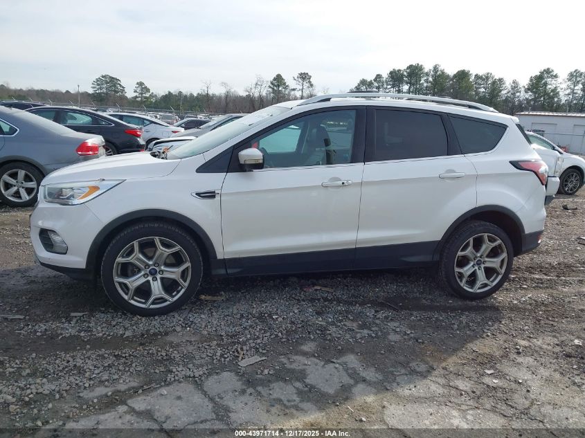 2017 Ford Escape Titanium VIN: 1FMCU9JD2HUA73815 Lot: 43971714