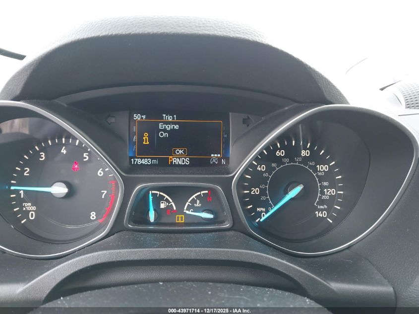 2017 Ford Escape Titanium VIN: 1FMCU9JD2HUA73815 Lot: 43971714