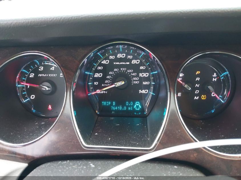 2011 Ford Taurus Sel VIN: 1FAHP2EW9BG152415 Lot: 43971718