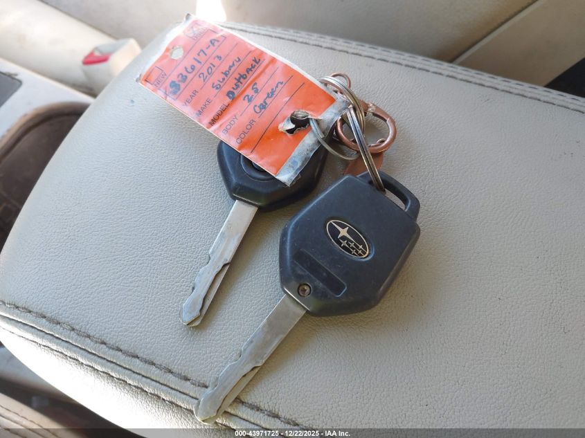 2013 Subaru Outback 2.5I Limited VIN: 4S4BRCKC7D3216208 Lot: 43971725