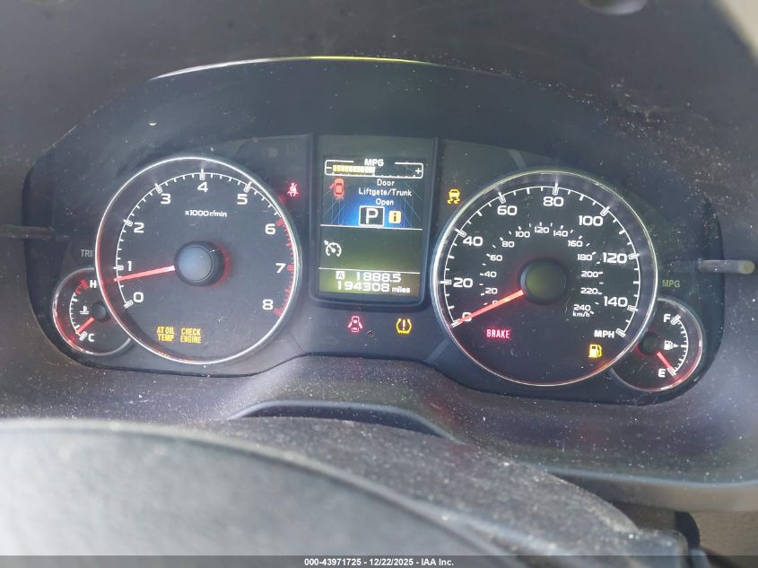 2013 Subaru Outback 2.5I Limited VIN: 4S4BRCKC7D3216208 Lot: 43971725