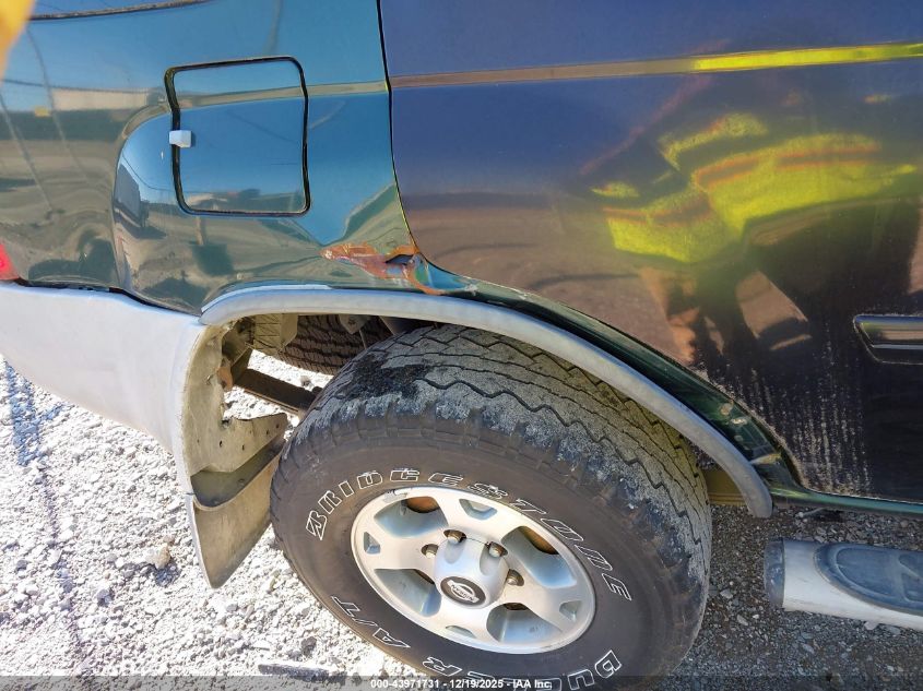 2000 Nissan Xterra Se/Xe VIN: 5N1ED28T7YC558020 Lot: 43971731