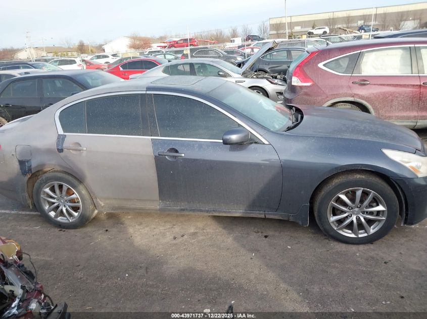 2007 Infiniti G35X VIN: JNKBV61FX7M821916 Lot: 43971737
