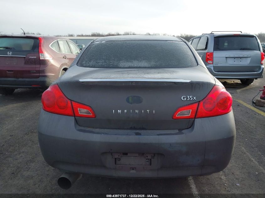 2007 Infiniti G35X VIN: JNKBV61FX7M821916 Lot: 43971737