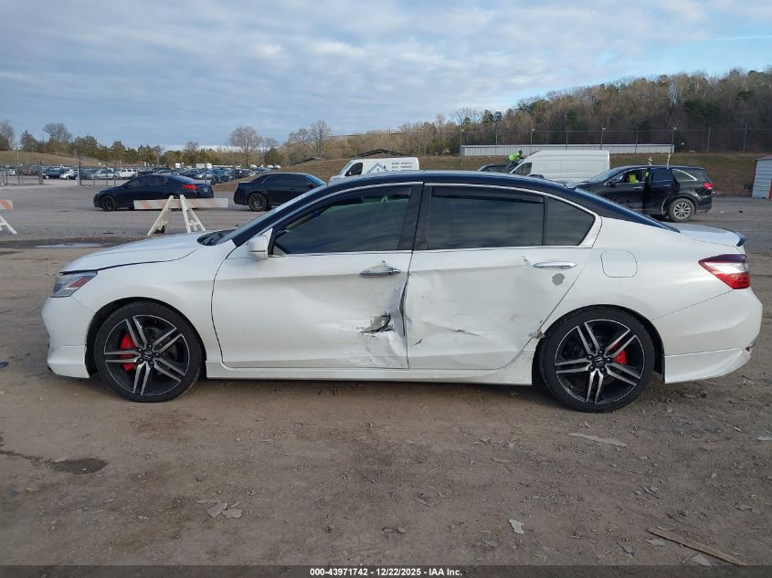 2017 Honda Accord Touring V6 VIN: 1HGCR3F97HA004211 Lot: 43971742